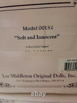 Lee Middleton Africian American Doll By Reva Schick SOFT AND INNOCENT NIB