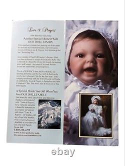 Lee Middleton Baby Doll Model 00232 Snow Bunny African American Boy with Box COA