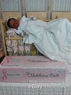 Lee Middleton Blessings of Hope African American Baby Doll Artist Doll Reva