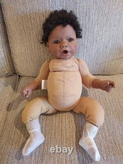 Lee Middleton Zoom Zoom by Reva Schick African American realistic baby boy rare