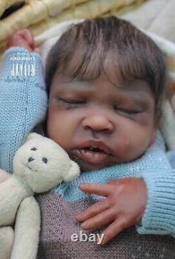 Lifelike Jaylin by Jorja Pigott reborn for sale baby doll aa biracial cute