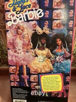 Lights and Lace Christie Barbie 1990 Mattel Superstar Video Star! NRFB