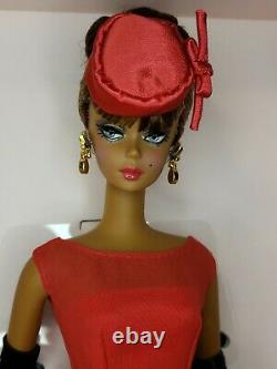 Little Red Dress Aa Silkstone Barbie Doll 2014 Gold Label Mattel Cgt26 Nrfb