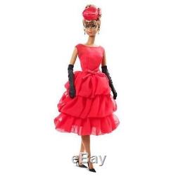 Little Red Dress African American Silkstone Fashion Model Barbie Gold Label