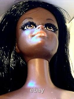 Live Action Christie 1971 Vintage Barbie AA Black Nude Mod Era! Hard to Find