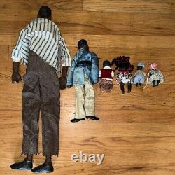 Lot Of 7 African American dolls Some TLC