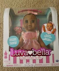 Luva Bella Luvabella Responsive Baby Doll Black Hair African American