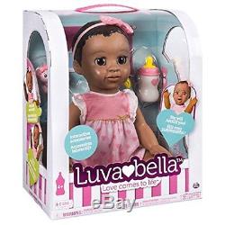 Luvabella Responsive Baby Doll African American Black beauty Luva bella WOW