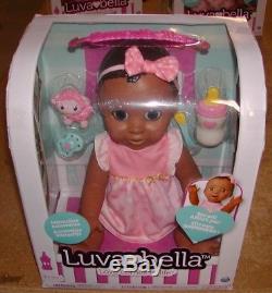 Luvabella Responsive Baby Doll African American Real Expressions Luva Bella
