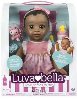 Luvabella doll Dark Brown Hair African American