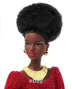 MATTEL Barbie 40th Anniversary African American Signature GOLD GLG35 Doll Figure