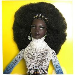 MBILI Barbie Doll Treasures of Africa Byron Lars African American AA NRFB 2002