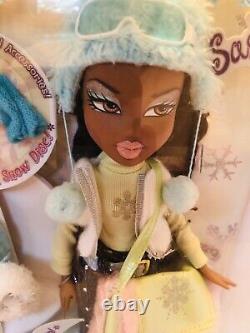 MGA Bratz Doll Wintertime Wonderland Collection Sasha 2003 NRFB New NIB Rare