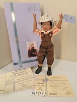 MIB 1995 Kish & Co WILLY Dance! And Play African American Boy Doll in Box COA