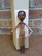 MINT 11 Peg Wood Doll made by Fred Laughon Signed ORIGINAL BOX African American