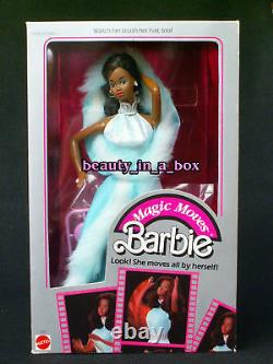 Magic Moves Barbie Doll AA African American Classic 1985