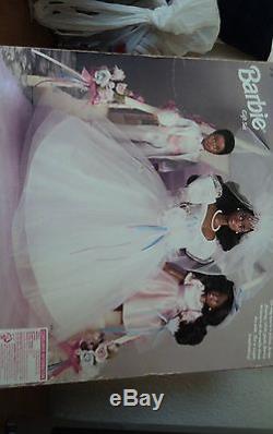 Mattel 10713 Barbie, Stacie and Todd Dream Wedding African American limited Ed