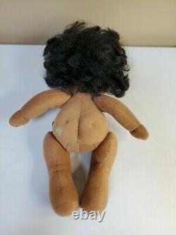 Mattel 1985 African American My Child Doll Needs Tlc