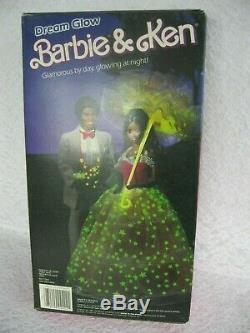 Mattel 1985 Dream Glow African American Barbie Doll Vintage #2422 New NRFB