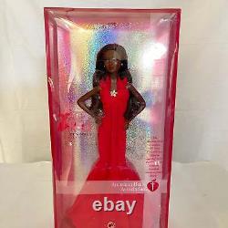Mattel 2007 Go Red African American Barbie Doll American Heart Model Muse