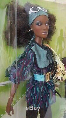 Mattel 2007 TOP MODEL Barbie AA Nikki Dark Skin Basics Model Muse The Look Doll