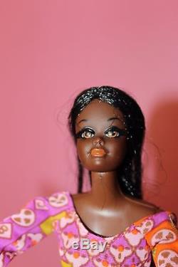 Mattel African American, Mod Era Barbie twists at the waist! 1968