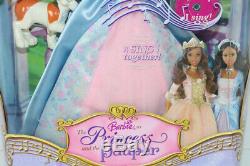 Mattel BARBIE PRINCESS AND THE PAUPER ERIKA African American SINGING DOLL Wolfie