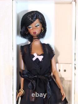 Mattel BFMC Silkstone Barbie Doll Lingerie #5 AA/Black MPN 56120 LE 2002