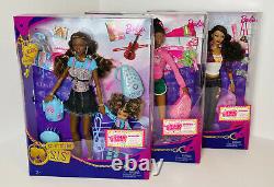 Mattel Barbie S. I. S So In Style Kara, Trichelle, Grace Barbie Doll Lot NRFB 2009