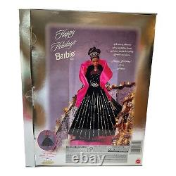 Mattel Happy Holidays African American Barbie Doll 1998 Special Edition NIB