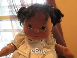 Mattel MY CHILD Doll African American Baby Sooooo Cute! 14
