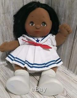 Mattel MY CHILD Doll Vintage 1985 African American Black Hair/Brown Eyes Girl