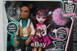 Mattel Monster High Forbitten Love Clawd Wolf & Draculaura Doll Set! VHTF MIB
