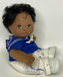 Mattel My Child African American Baby Doll with Accessories AA Brown Skin 1985