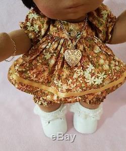 Mattel My Child Doll US GIRL African American, Fully Dressed & Locket