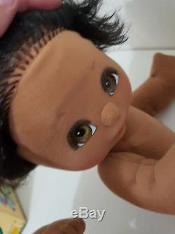 Mattel My Child Dolls 2x African American Black TWINS Tai Boy/Girl