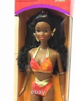 Mattel Shani Doll Lot Asha Black African American Beach Gown Outfits Nrfb