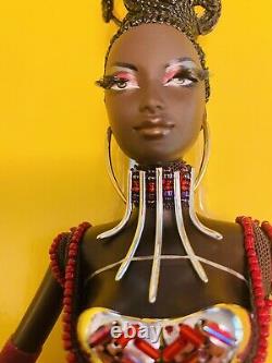 Mattel TANO Barbie Doll Treasures of Africa Byron Lars African American NRFB