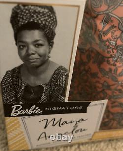 Maya Angelou Signature Barbie Doll # GXF46 NIB