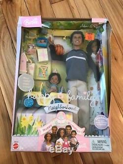 Midge & Nikki Happy Family Barbie Birthday African American MAJOR BOX DAMAGE