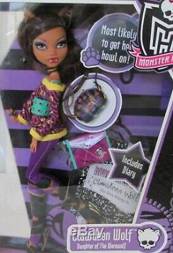 Monster High Clawdeen Wolf First Wave New in Box Actual Doll