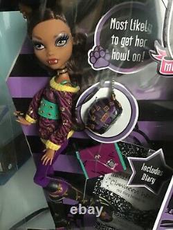 Monster High Clawdeen Wolf School's Out NRFB 2010 First Second Wave