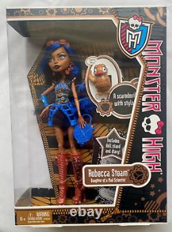 Monster High Doll Robecca Steam & Captain Penny X3652 2011 Brand New In Box