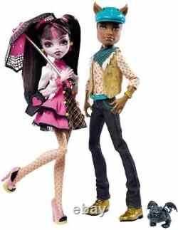 Monster High Draculaura And Clawd Wolf Doll Giftset