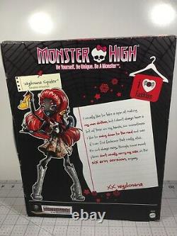 Monster High I Heart Love Fashion Wydowna Spider Webarella Doll New