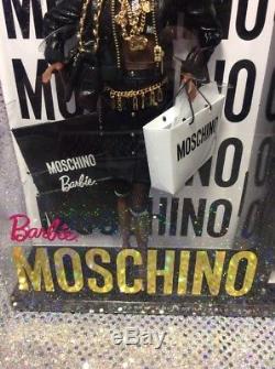 Moschino Barbie Doll 2015 Aa African American Gold Label Mattel Dnj32 Nrfb