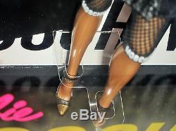 Moschino Barbie Doll 2015 Designer # DNJ32 Gold Label African American Black AA
