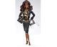 Moschino Barbie Doll African American NRFB SOLD OUT! #DNJ32 Mattel 2015