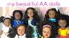 My African American 18 And 14 Inch Doll Collection March 2021 Adult Collector