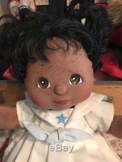 My Child Doll African American Black Original Pigtails Sailor Dress Shoes 1985